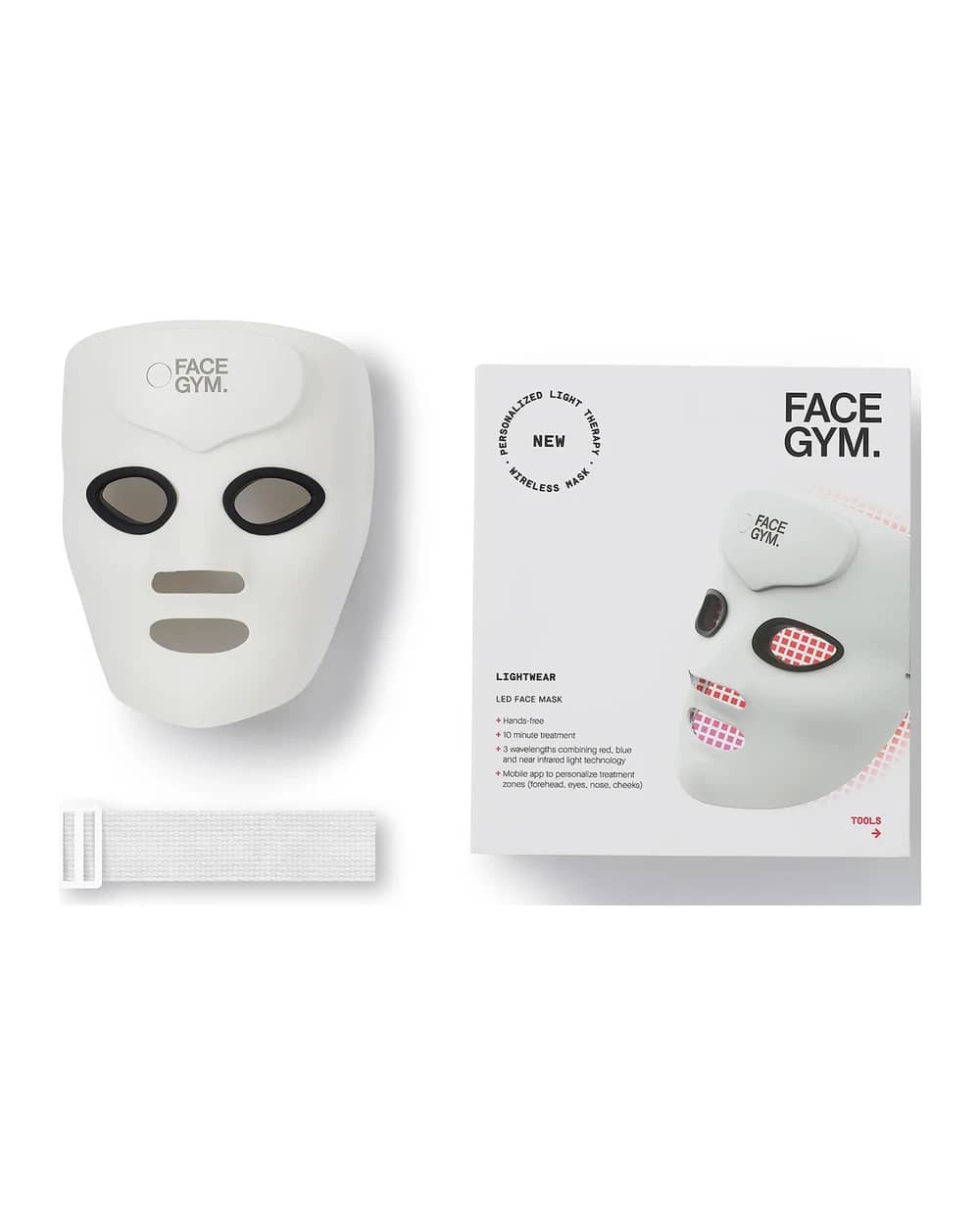 FaceGym LIGHTWEAR LED Face Mask