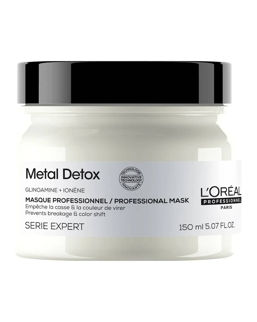 L'Oréal Professionnel Metal Detox Hair Mask, Prevent Breakage & Colour Fade from Hard Water 150ml
