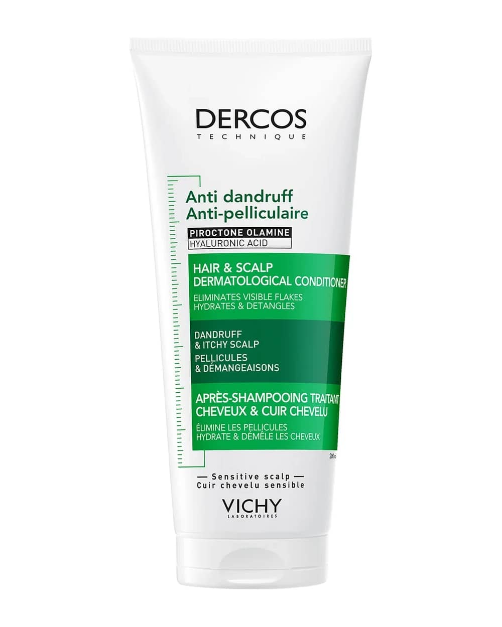 Vichy Dercos Hair & Scalp Dermatological Conditioner for Hydration And Anti-Dandruff 200ml