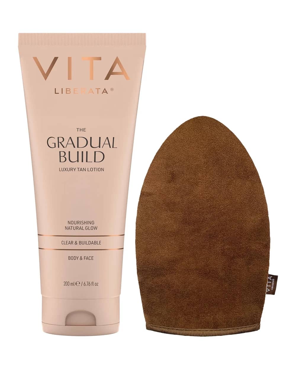 Vita Liberata Gradual Tanning Lotion & Luxury Velvet Tanning Mitt - Untinted