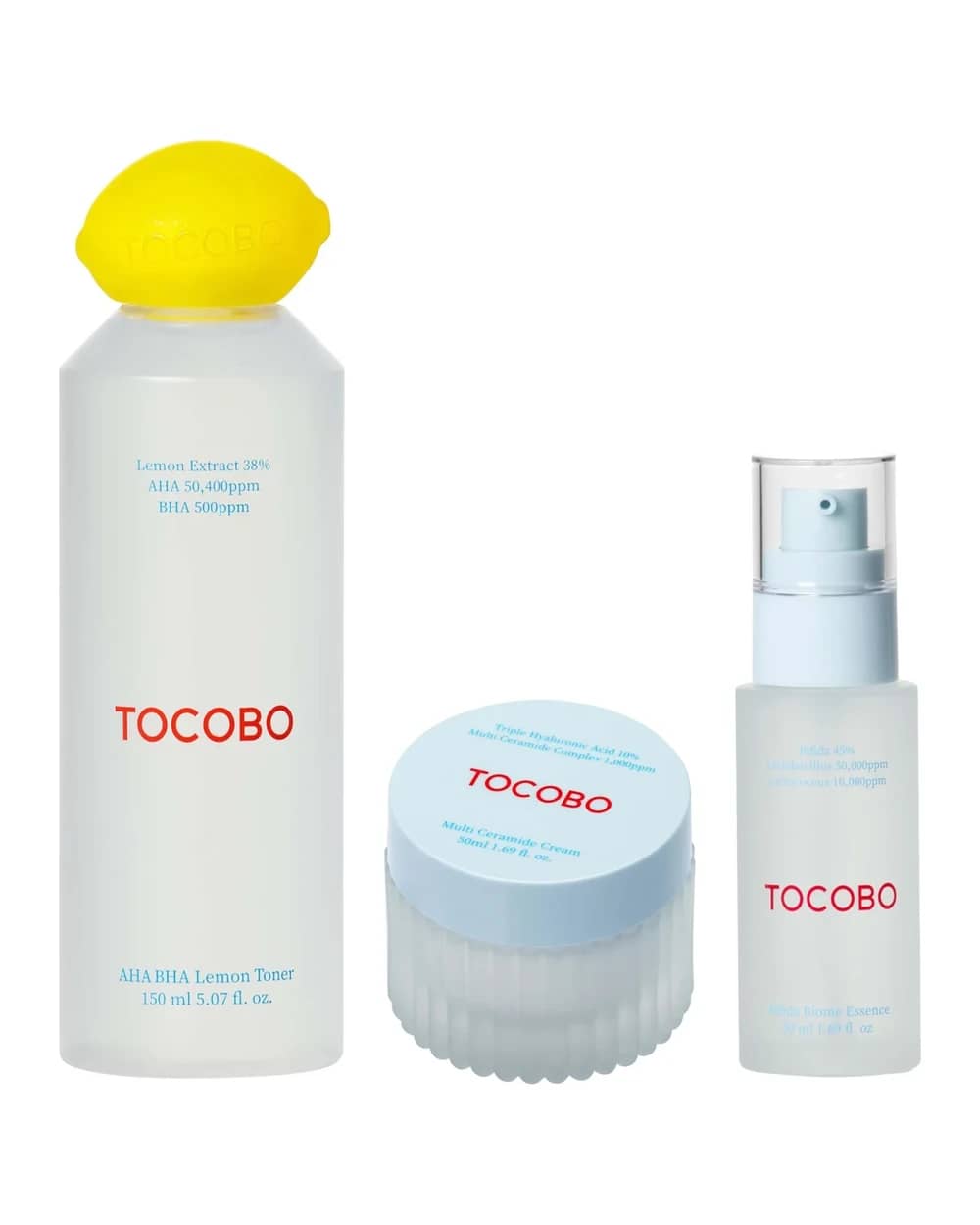 Tocobo Glowing Skin Trio