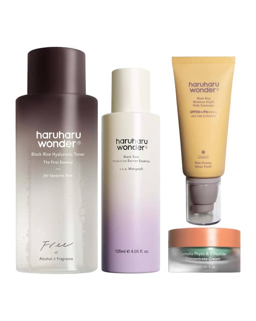 Haruharu Wonder Glowing Skin Routine