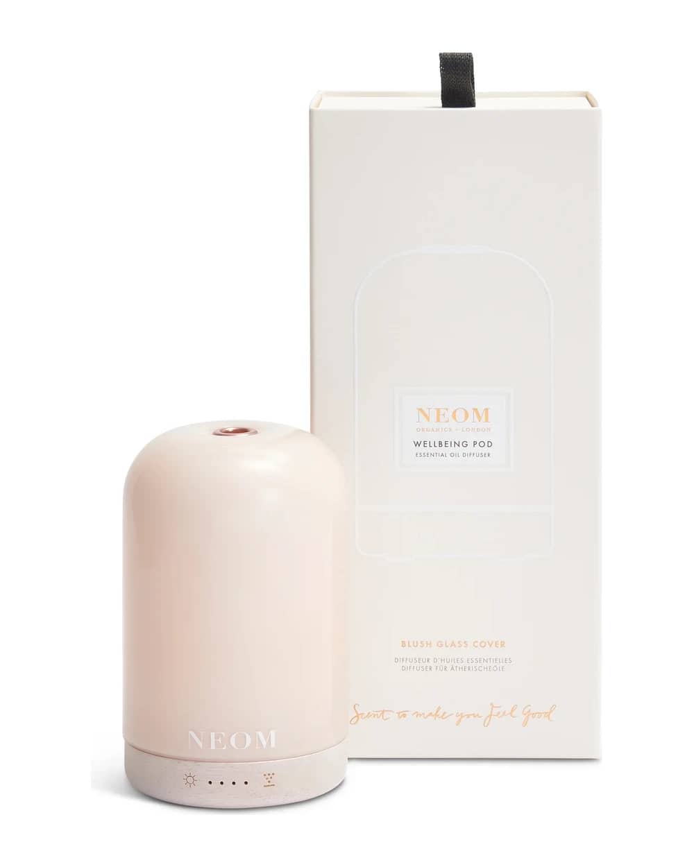 NEOM Wellbeing Pod Essential Oil Diffuser with Blush Cover