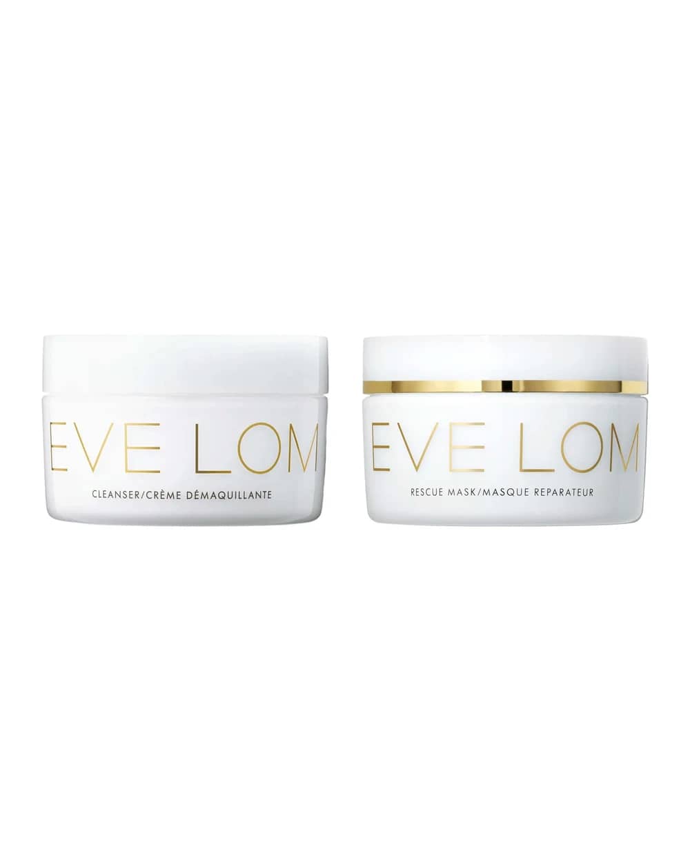 Eve Lom Cleanser and Rescue Mask 100ml Duo