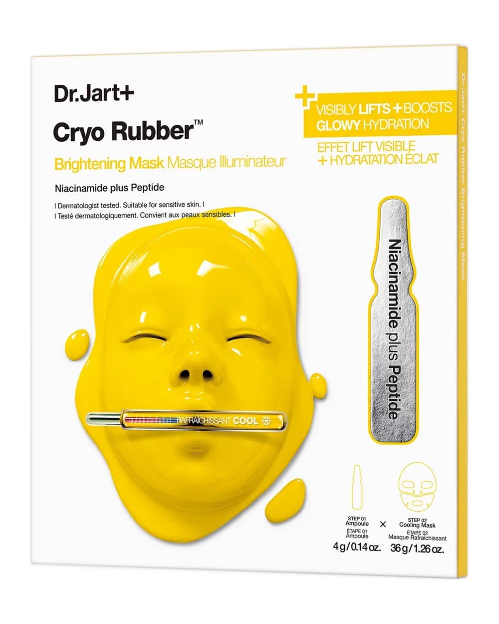 Dr.Jart+ Cryo Rubber™ Brightening Hydrogel Mask with Niacinamide