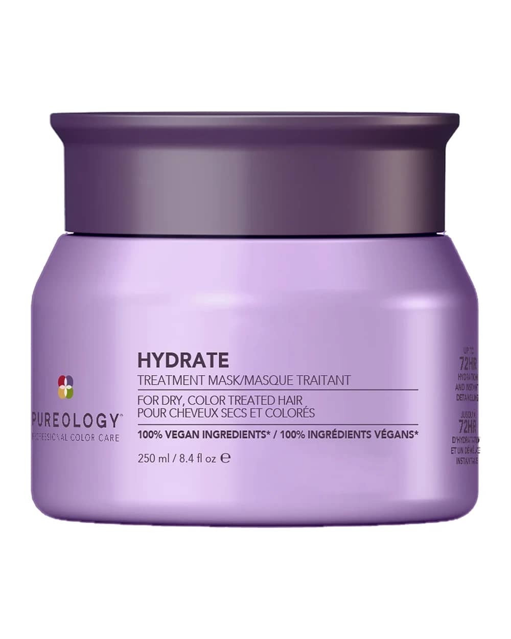 Pureology Hydrate Hair Treatment Mask - Deep Conditioning Hair Mask for Dry or Color-Treated Hair 250ml