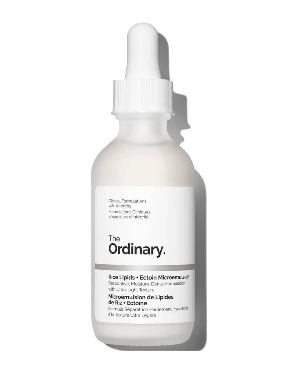 The Ordinary Rice Lipids + Ectoin Microemulsion Ultra-Light Moisturiser 60ml