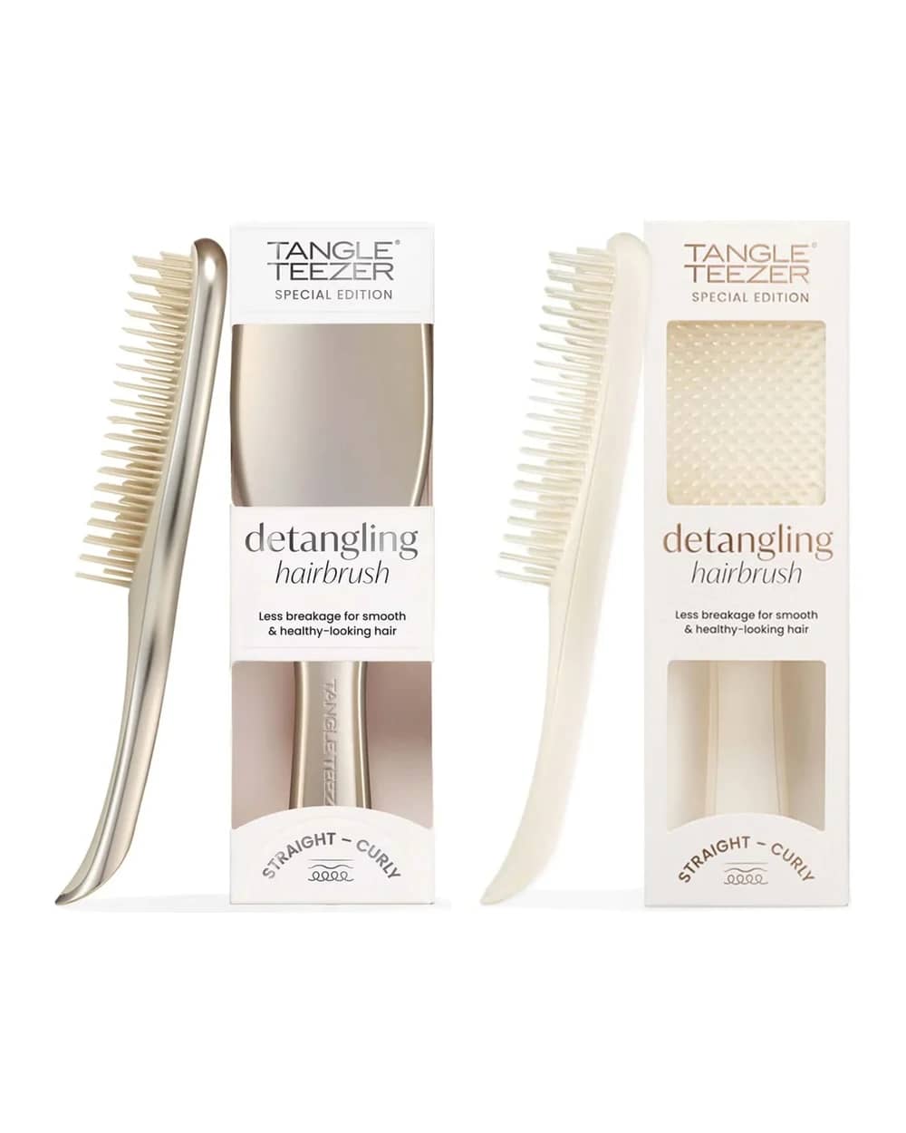 Tange Teezer MS + Matte PC: Tangle Teezer - Naughty or Nice Bundle - Sparkle & Smooth