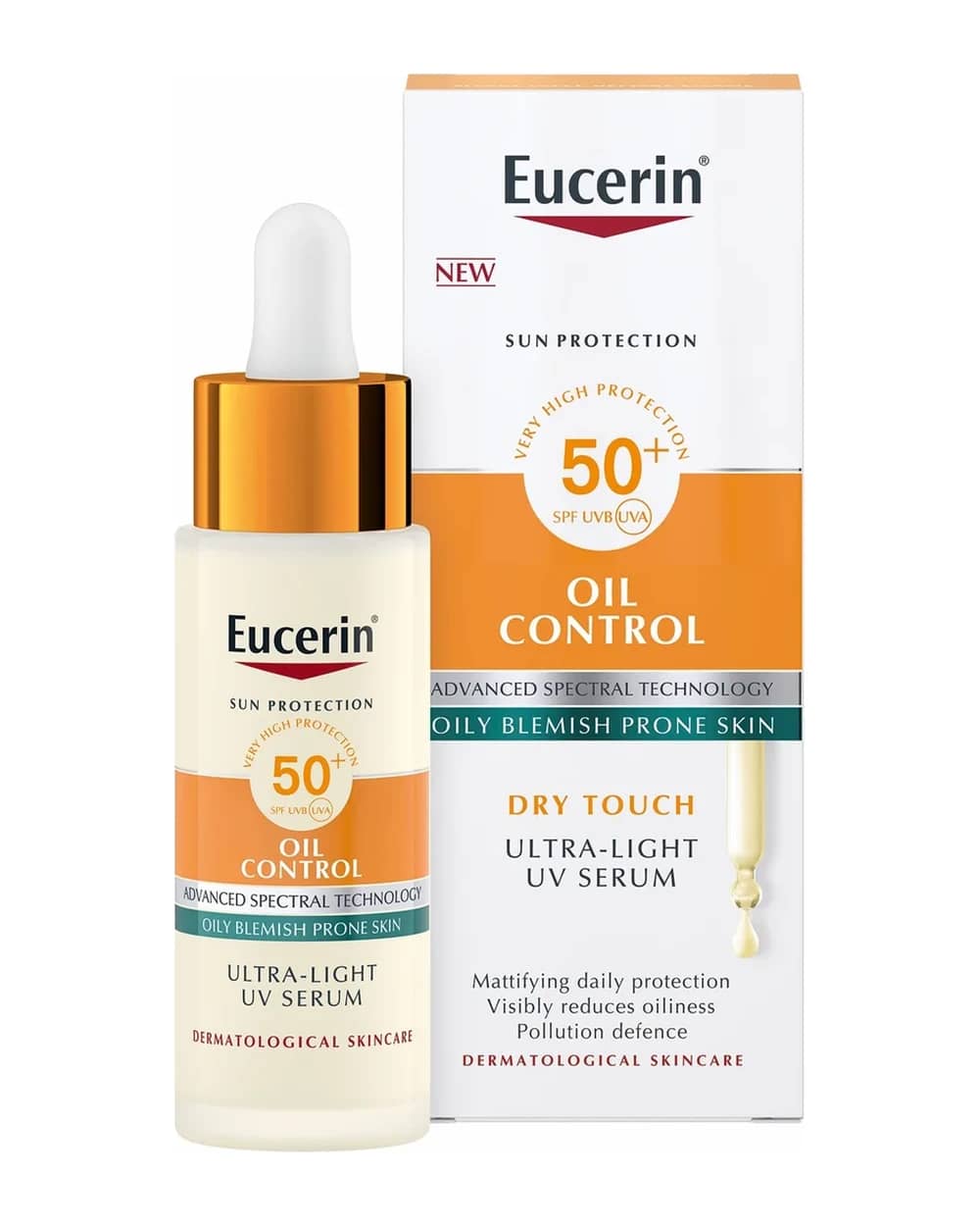 Eucerin Oil Control Ultra-Light Daily Serum SPF 50+ 30ml