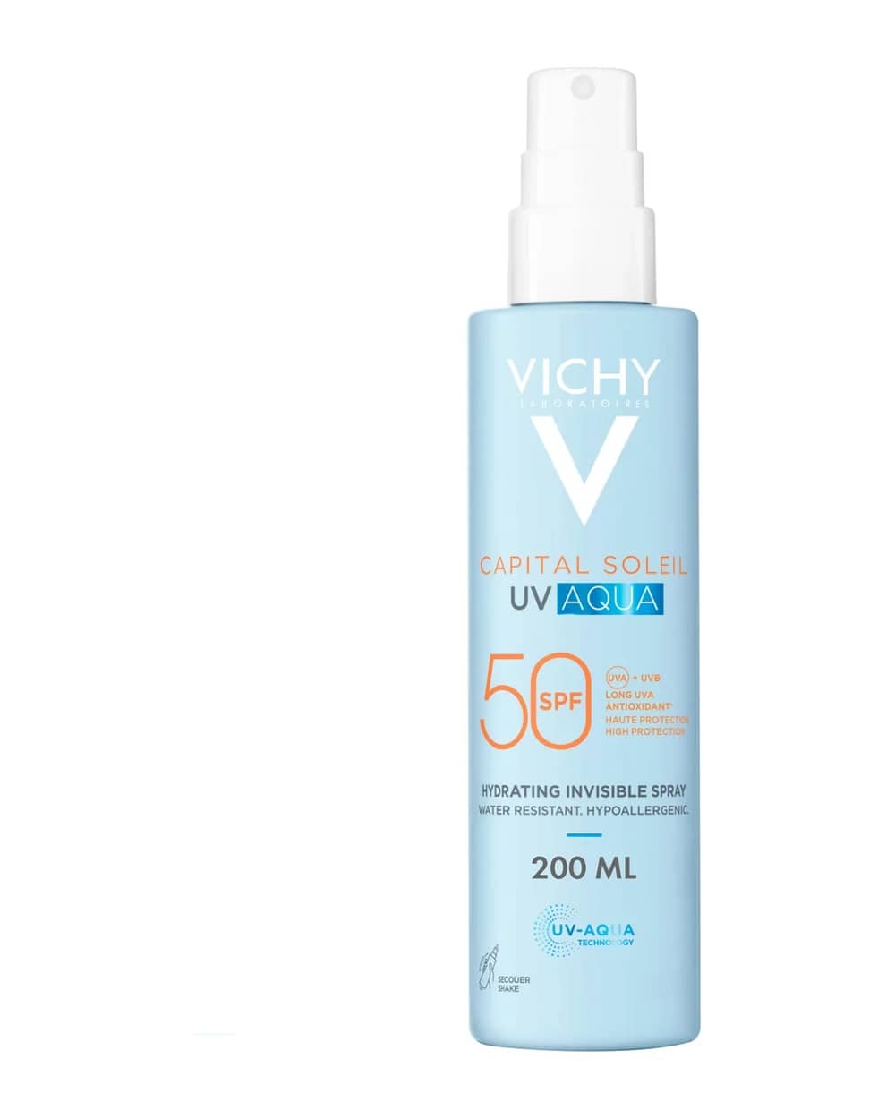 Vichy Capital Soleil UV Aqua Hydrating Invisible Spray SPF50 200ml
