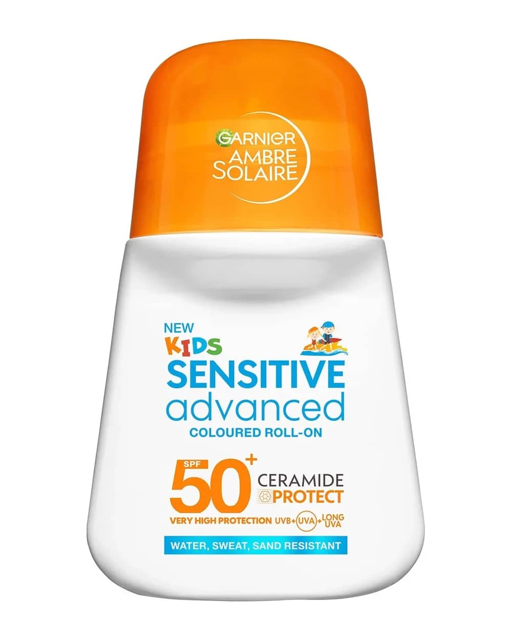 Garnier Ambre Solaire Sensitive Advanced kids colored roll-on SPF 50+