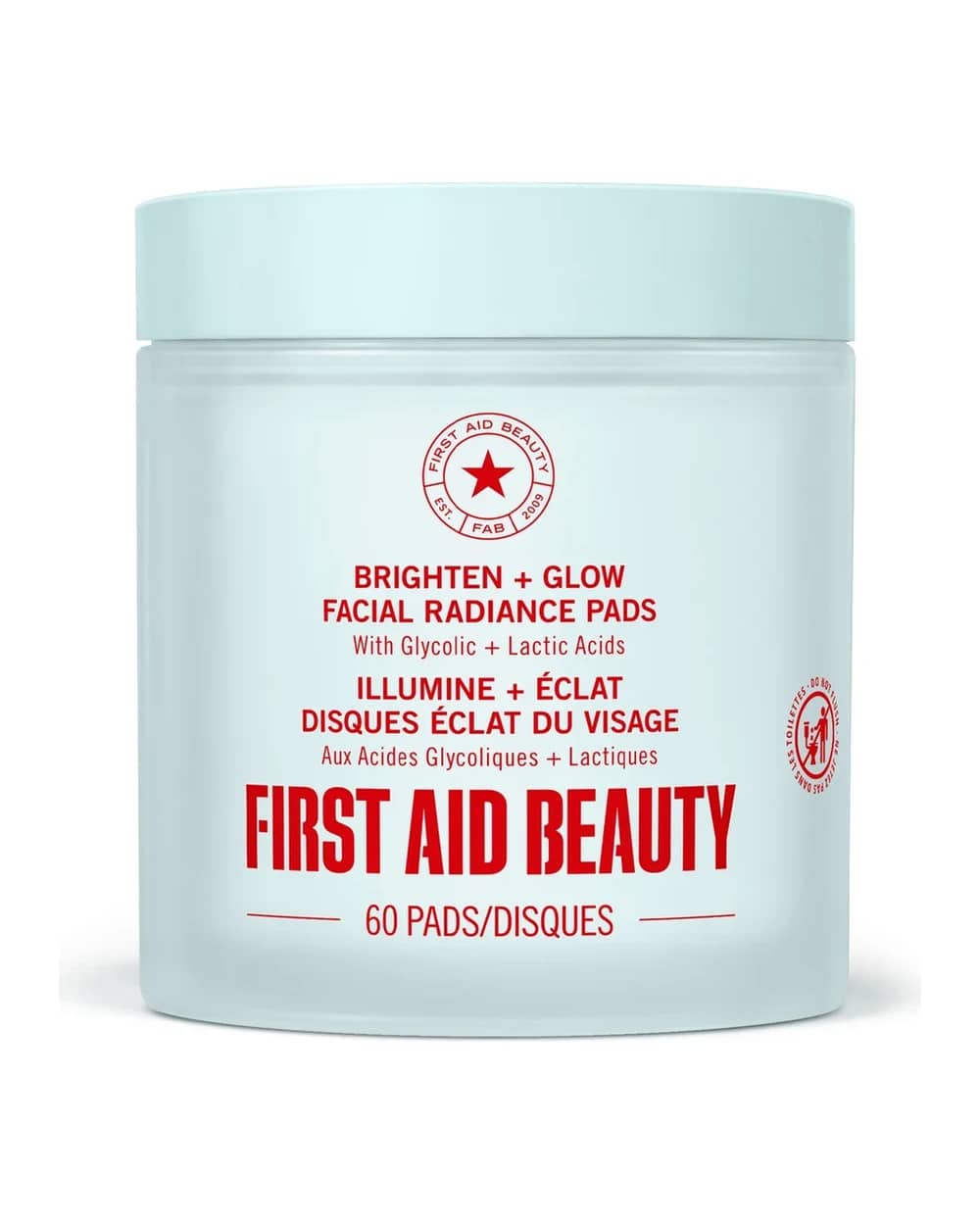 First Aid Beauty Brighten + Glow Facial Radiance Pads (60 count)