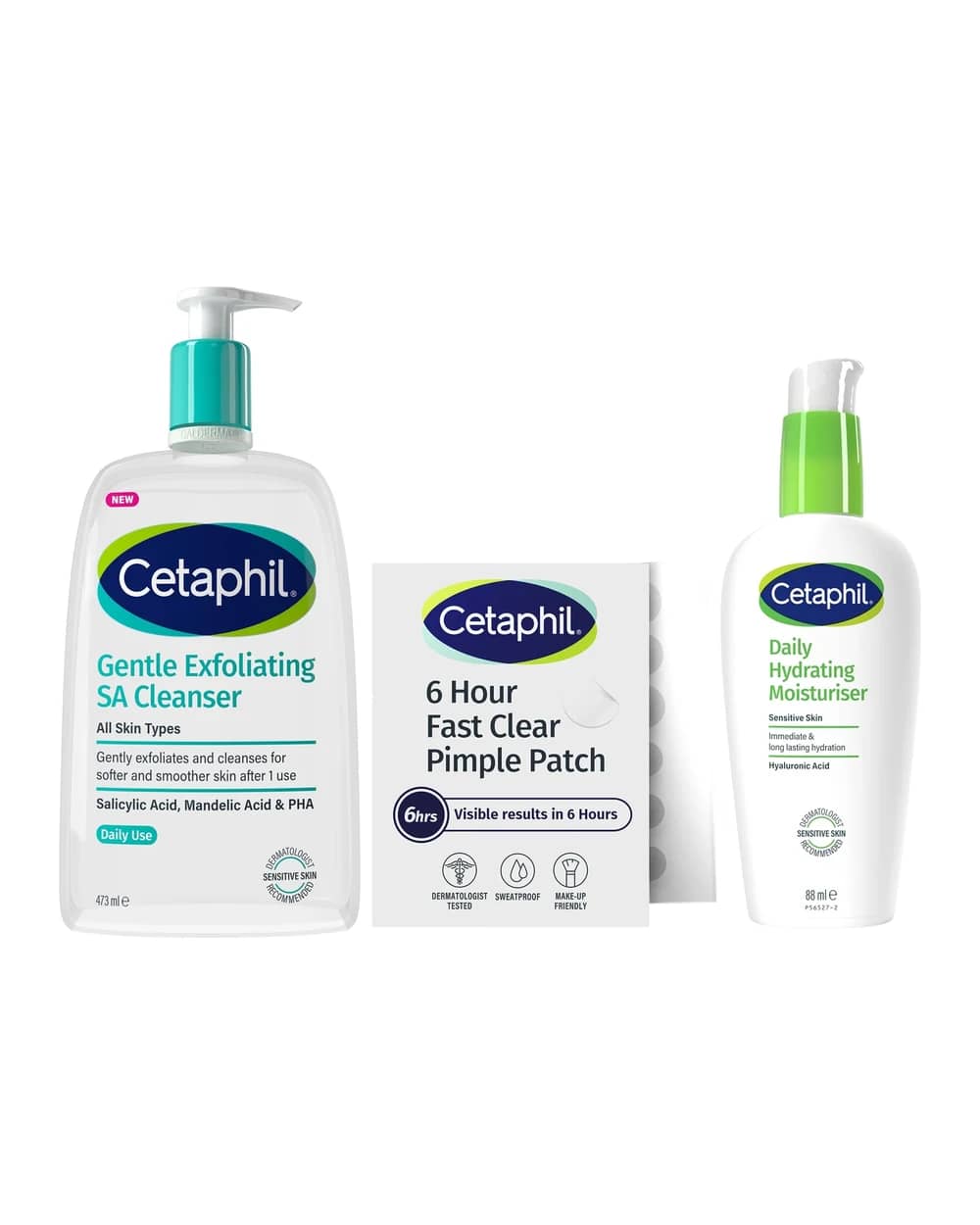 Cetaphil Daily Exfoliating Routine Oily and Acne Skin