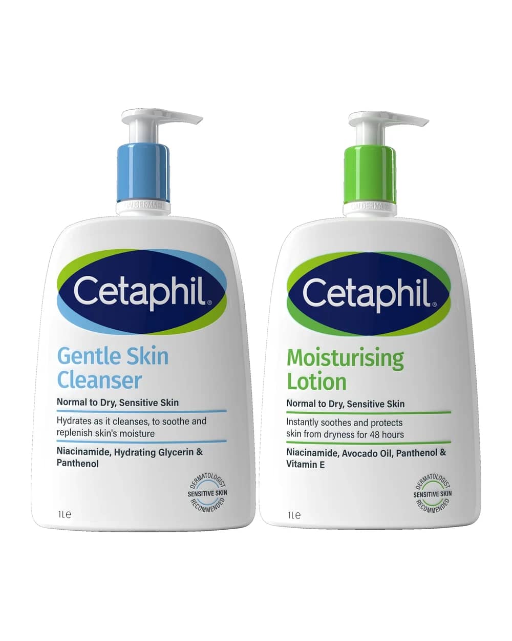 Cetaphil Healthy Supersize Best Sellers Duo for Face & Body
