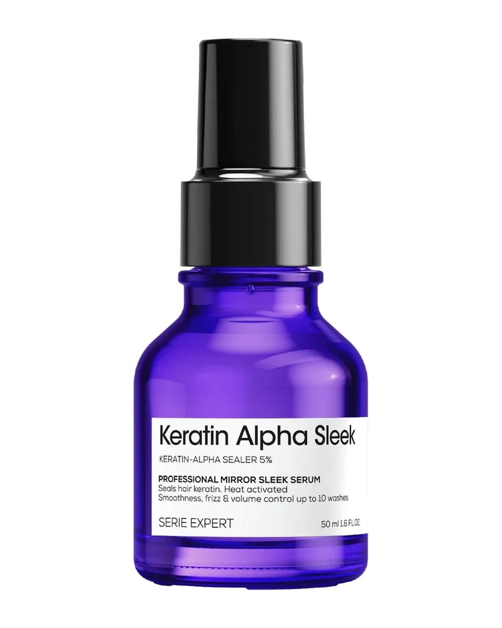 L'Oréal Professionnel Keratin Alpha Sleek Hair Serum Anti Frizz, Smoothing & Glass Shine 50ml