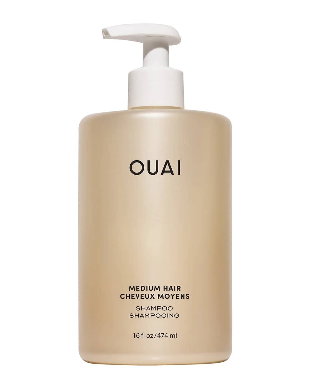 OUAI Medium Shampoo with Pump - Jumbo Size