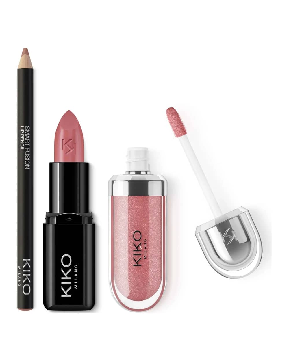 KIKO Milano Exclusive Deep Mauve Lip Trio