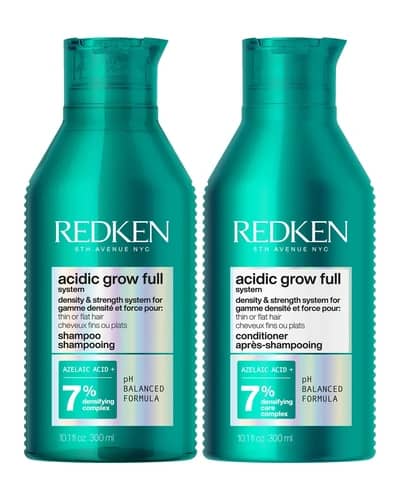 Redken Acidic Grow Full System Densyfying Shampoo 300ml & Redken Acidic Grow Full System Densifying Conditioner 300ml Duo