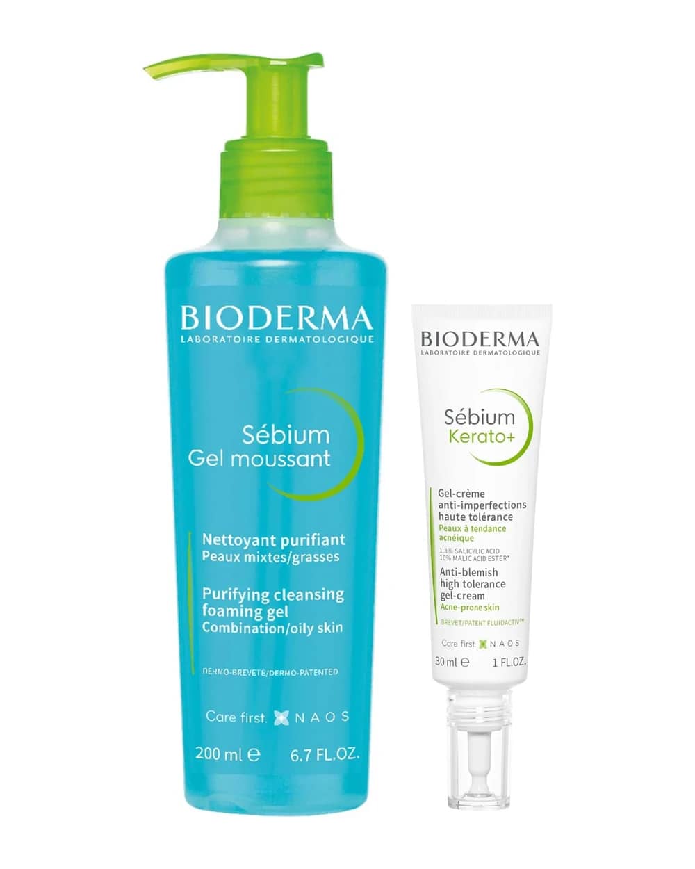Bioderma Sebium Anti-Blemish, Marks and Redness Face Duo For Acne Prone Skin
