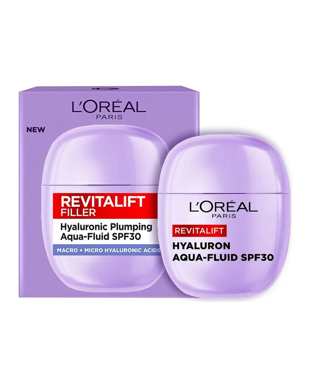 L'Oreal Paris Revitalift Filler Plumping Aqua-Fluid SPF30 Moisturiser 40ml