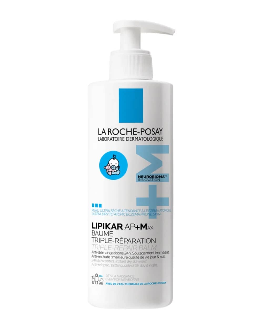 La Roche-Posay Baby Lipikar AP+M Moisturiser for Dry Skin 400ml