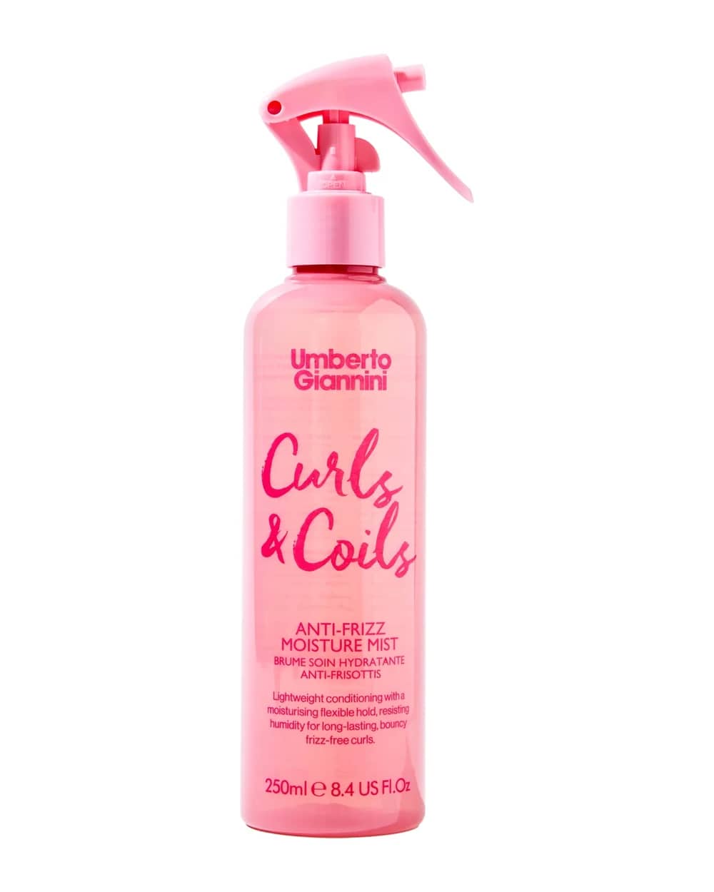 Umberto Giannini Curls & Coils Anti Frizz Moisture Mist 250ml