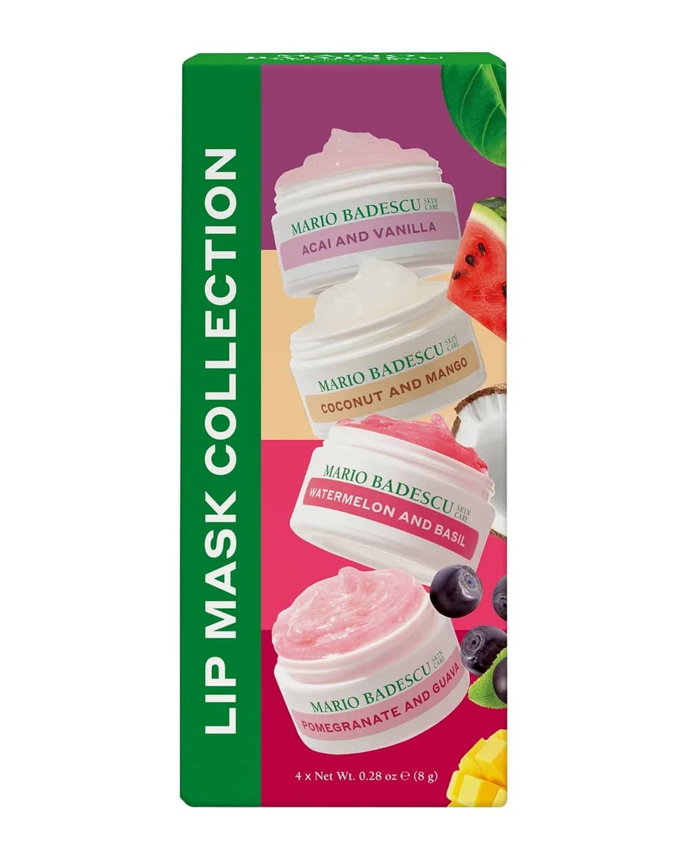 Mario Badescu Lip Mask Collection (8g x 4)