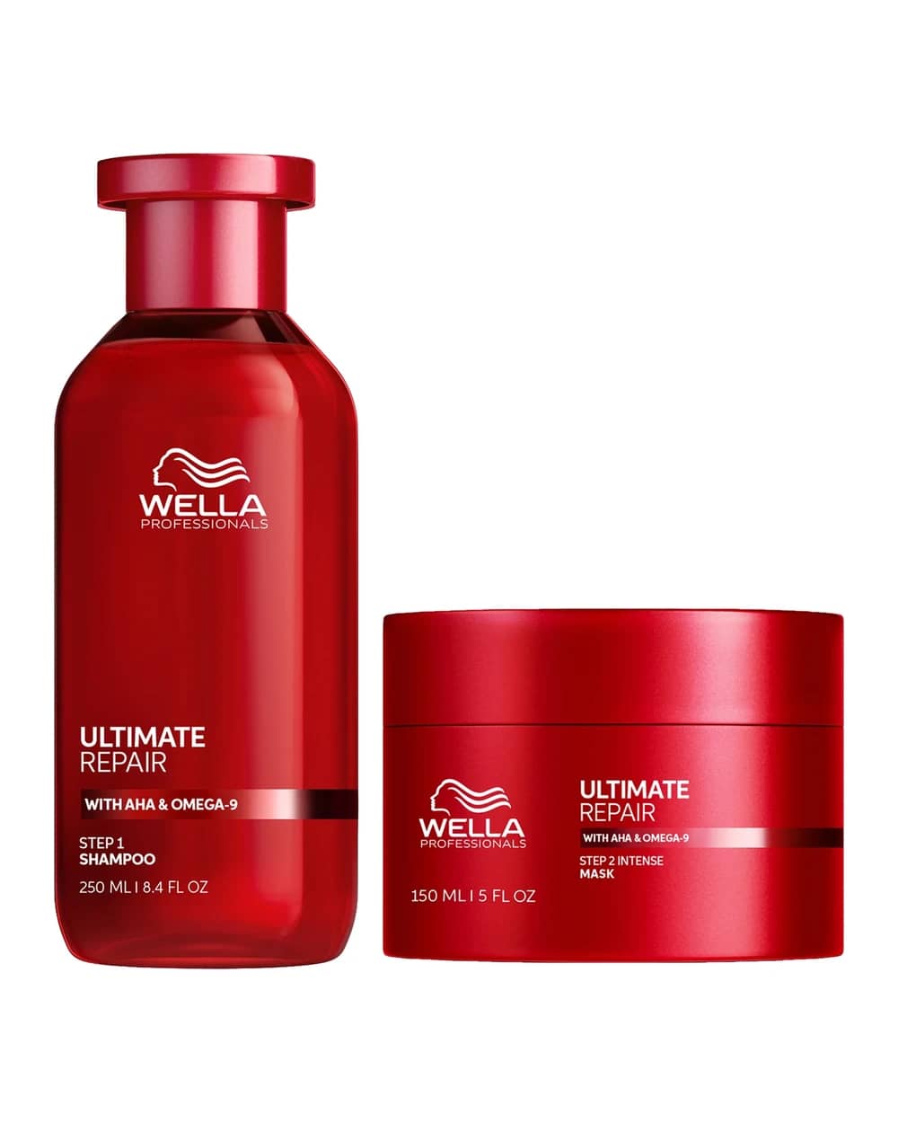 Wella Professionals Ultimate Repair Shampoo and Mask Bundle for Damaged Hair