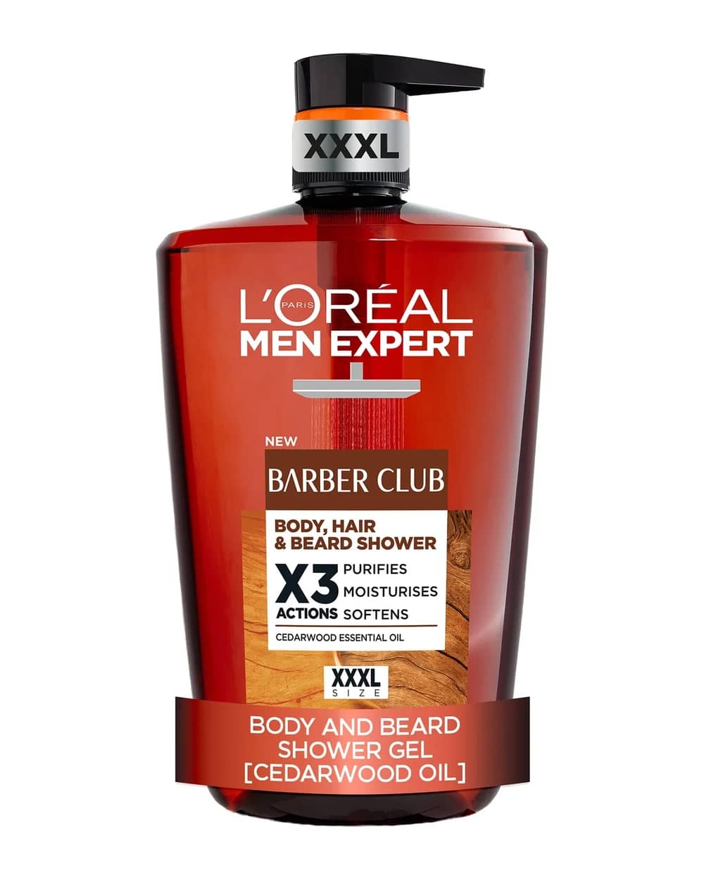 Men Expert Shower Barberclub 1L