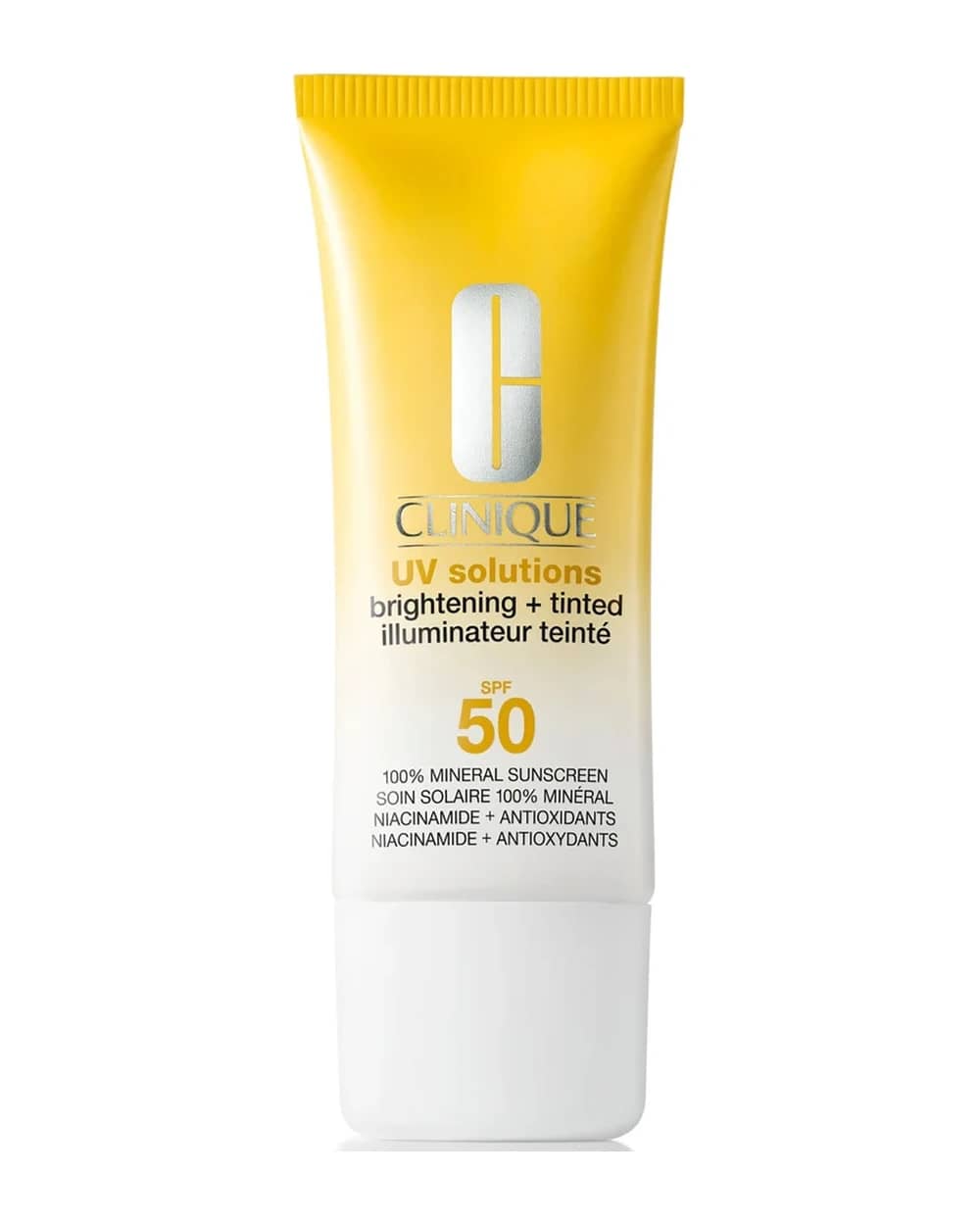 Clinique UV Solutions Brightening + Tinted Sunscreen SPF 50 40ml (Various Shades)