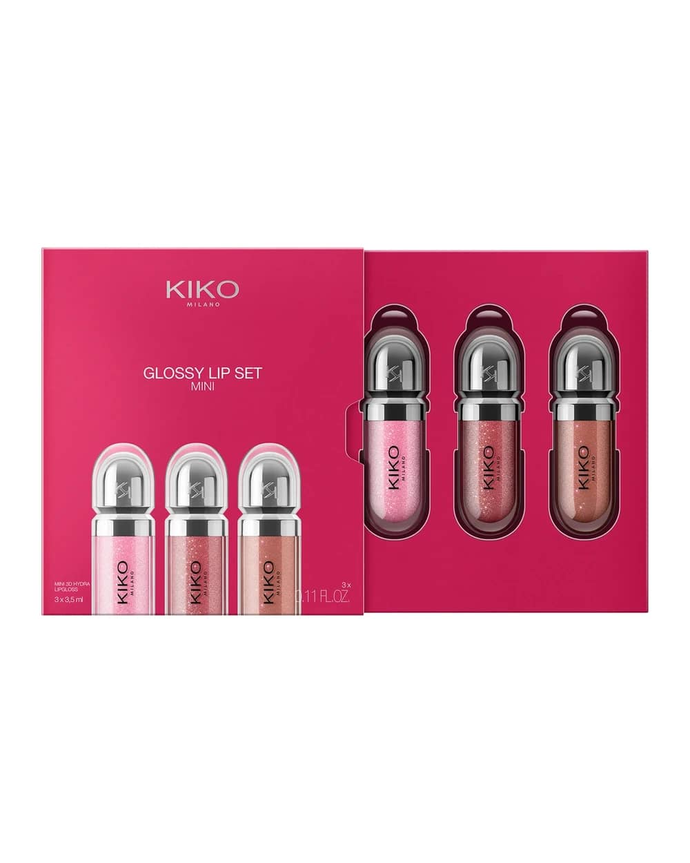 KIKO Milano Mini Glossy Lip Set 10.5ml