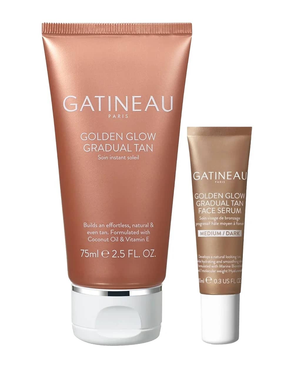 Gatineau Golden Glow Face & Body Duo 85ml - Medium/Dark