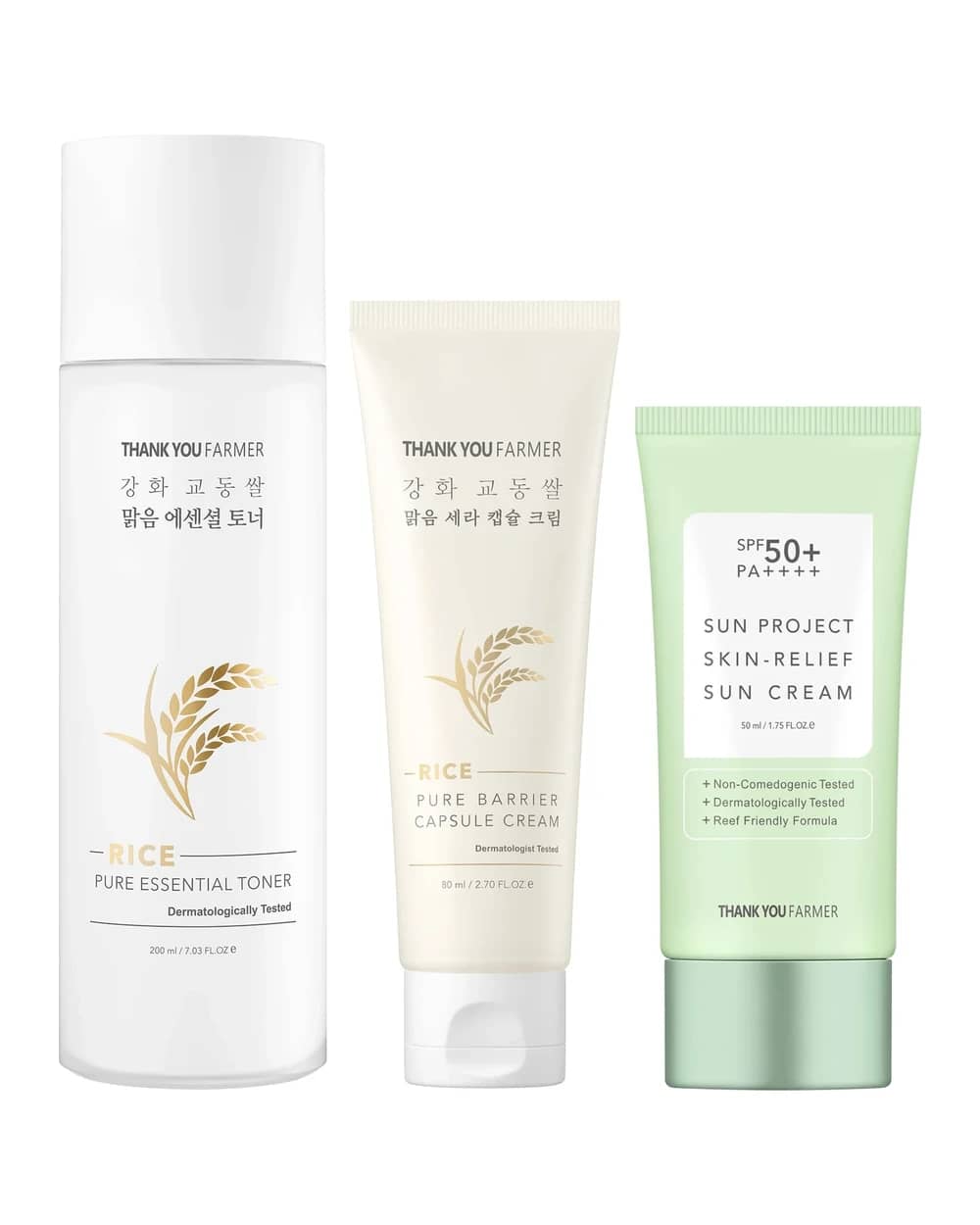 Thank You Farmer Skin Barrier Routine