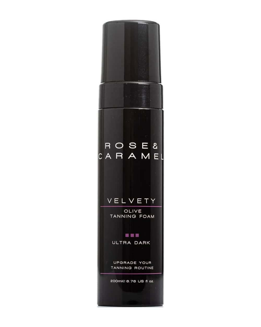 Rose & Caramel Velvety Olive Ultra Dark Tanning Foam 200ml