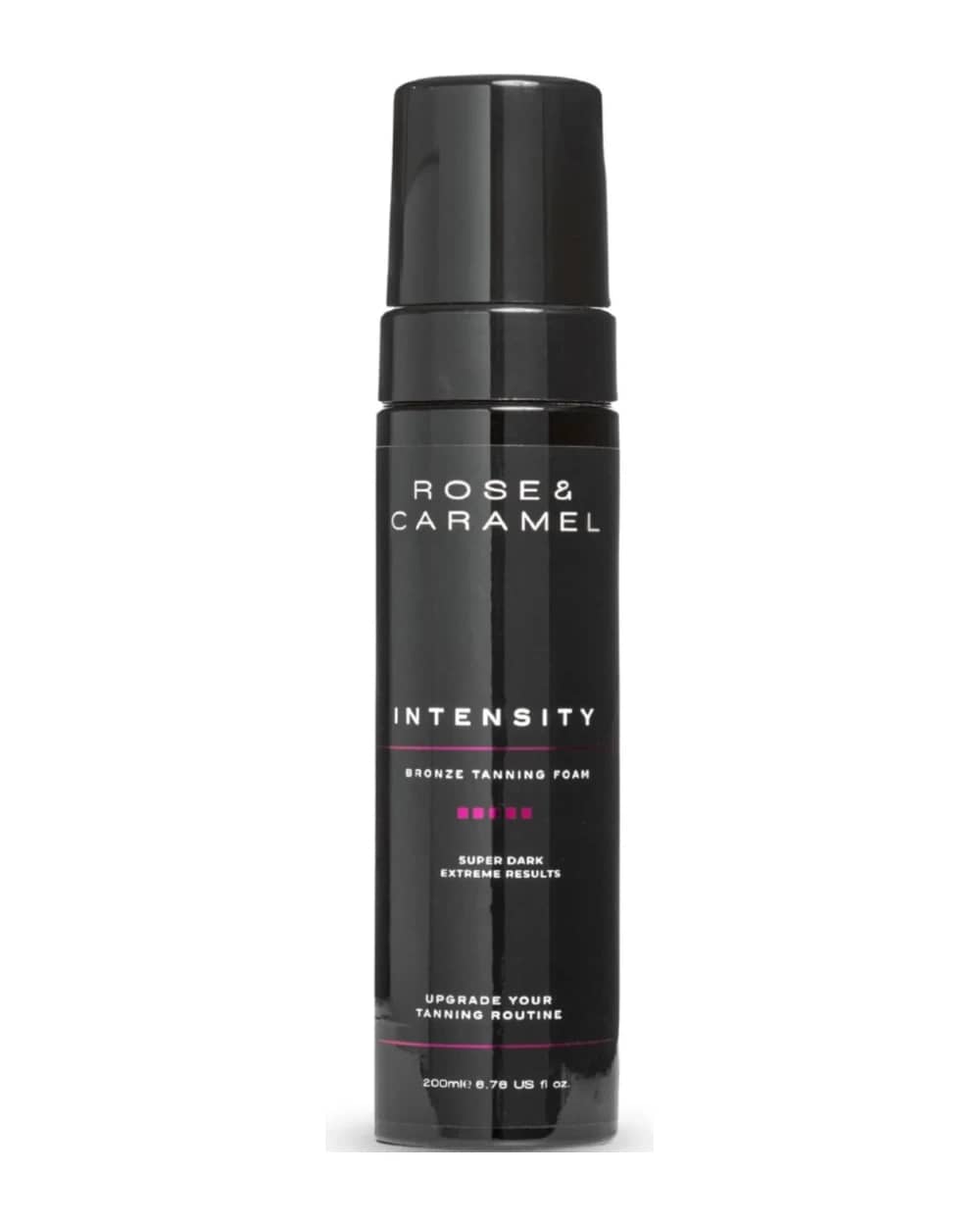 Rose & Caramel Intensity Bronze Super Dark Tanning Foam 200ml