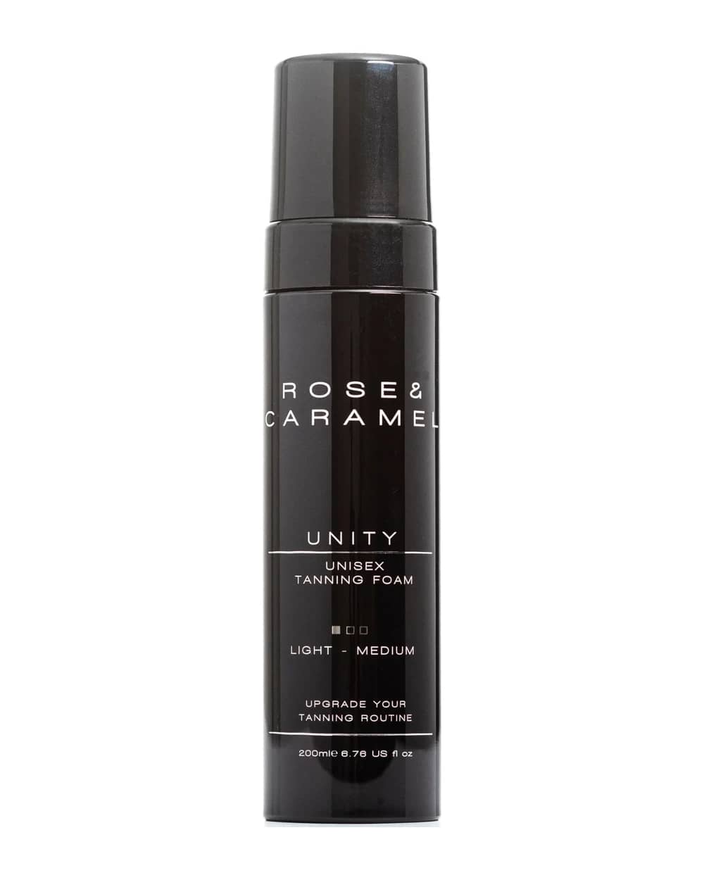 Rose & Caramel Unity Unisex Light Medium Tanning Foam 200ml