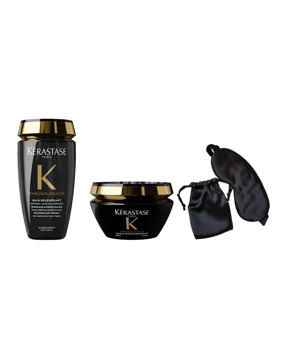 Kerastase Chronologiste Shampoo and Masque with Exclusive Night Eye Mask