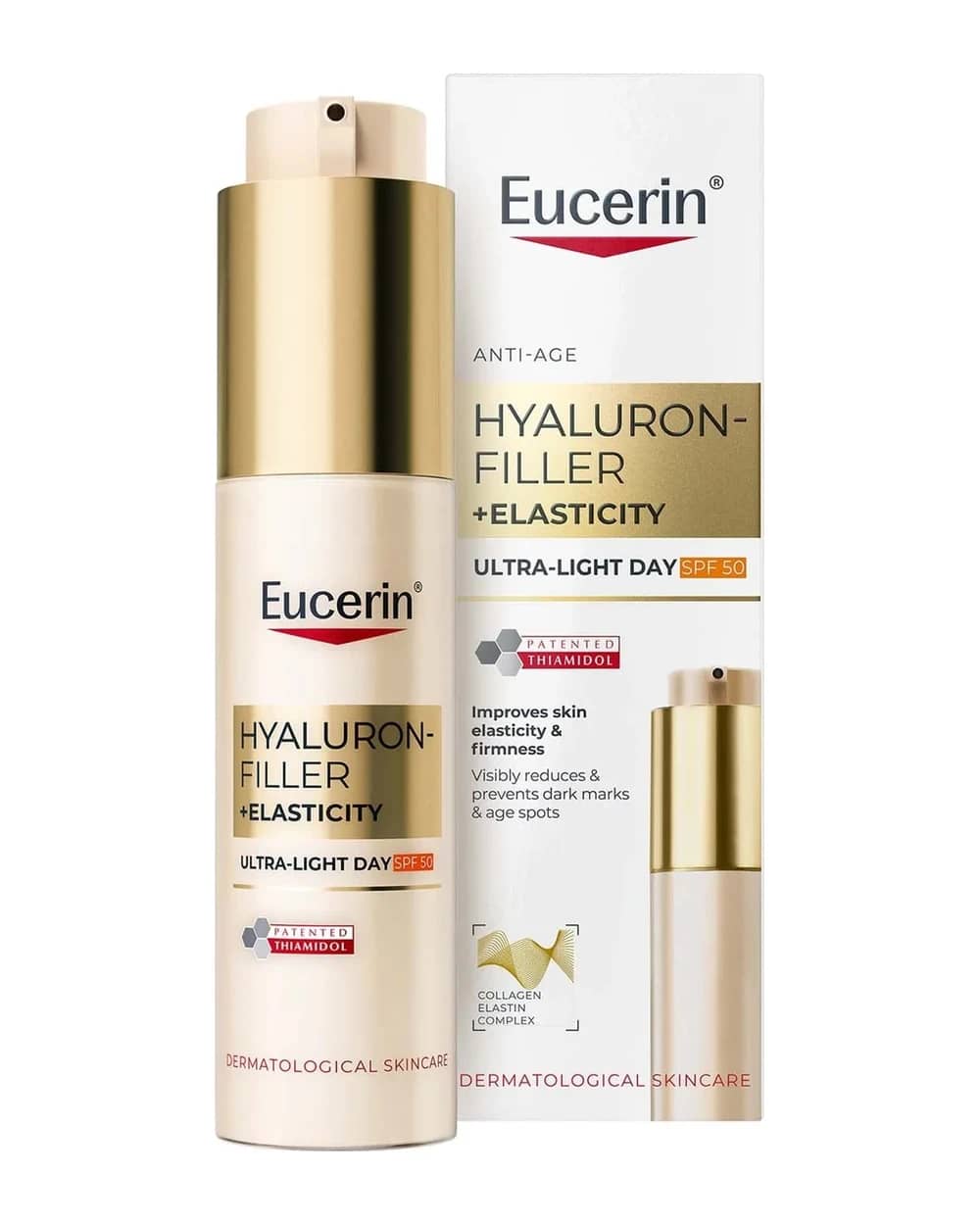 Eucerin Hyaluron-Filler+Elasticity Ultra-Light Day Care SPF50 50ml