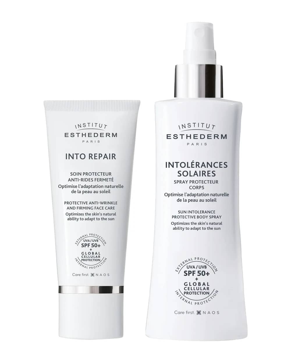 Institut Esthederm Advanced Skin Repair Suncare Face & Body Duo