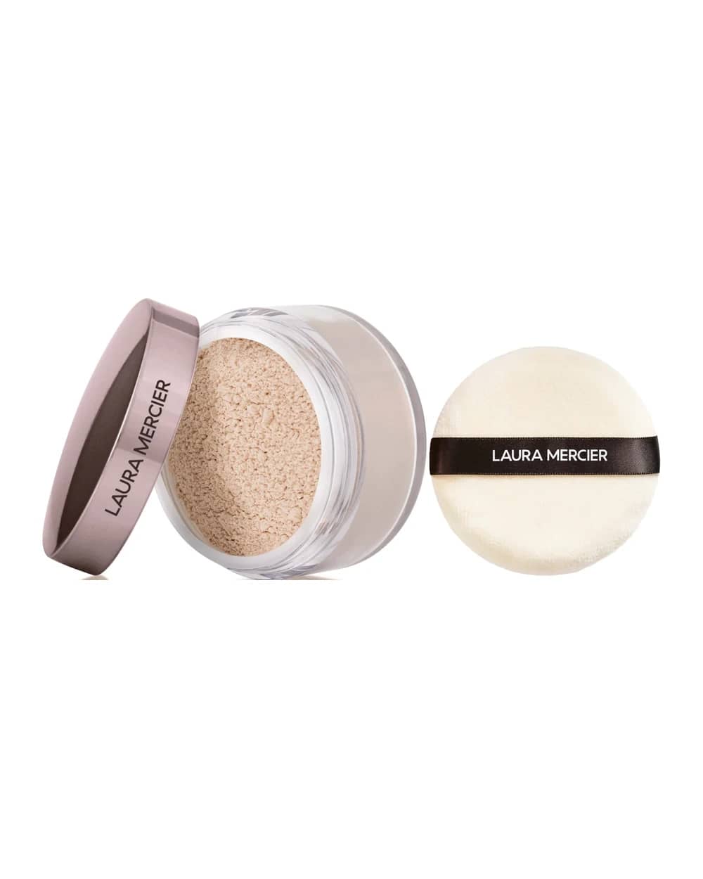Laura Mercier Translucent Loose Setting Powder 29g & Velour Puff Set (Various Shades)