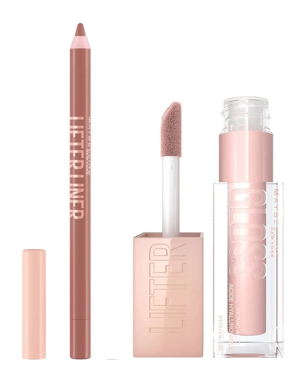 Maybelline Lifter Liner & Gloss Lip Kit (Various Shades)