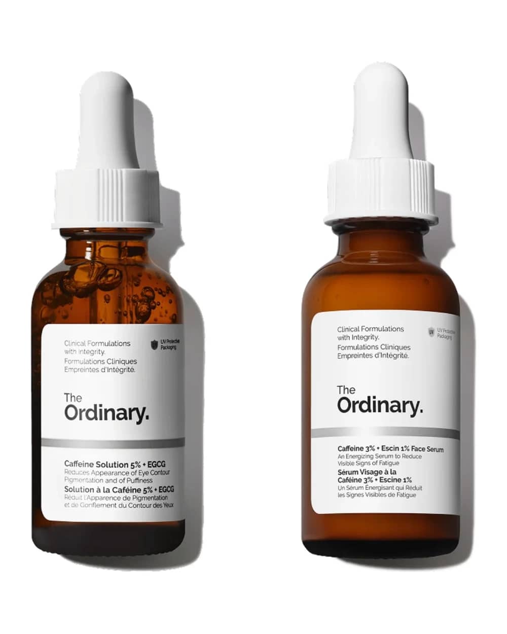 The Ordinary's The Energizing Caffeine Face & Eye Duo