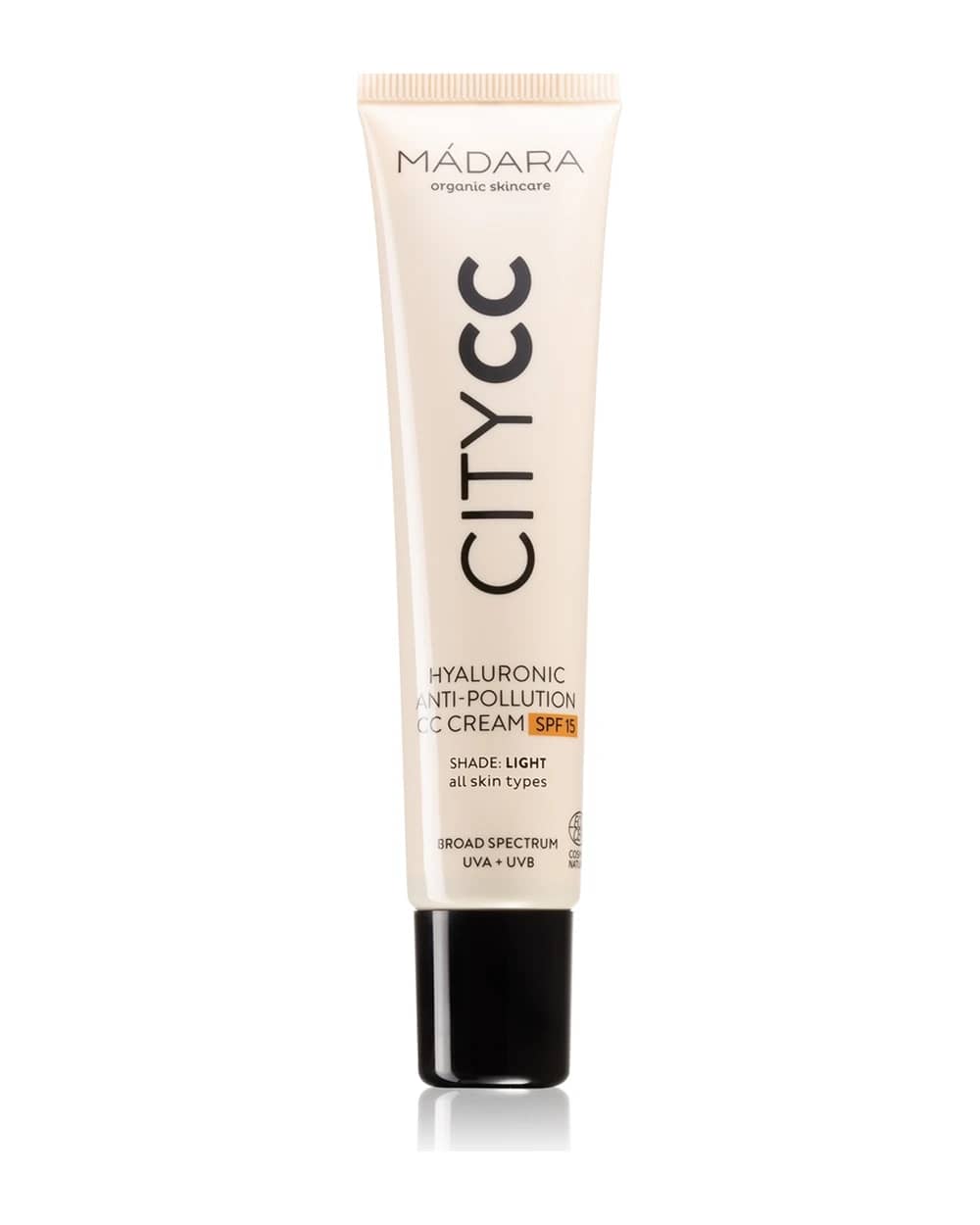 MÁDARA City CC cream per tinta uniforme SPF 15