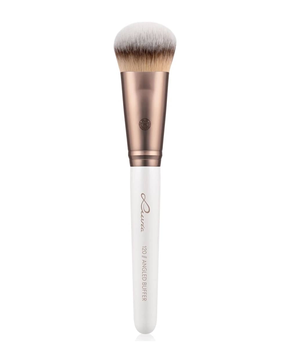 Luvia Cosmetics Elegance Angled Buffer pennello multifunzione per il viso