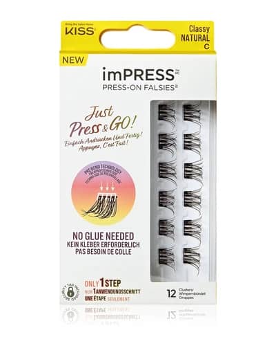 KISS imPRESS Just Press & GO ! ciglia finte monociuffo senza nodo