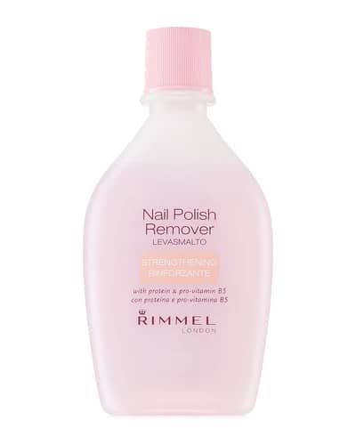 Rimmel Nail Polish Remover solvente per unghie effetto rassodante