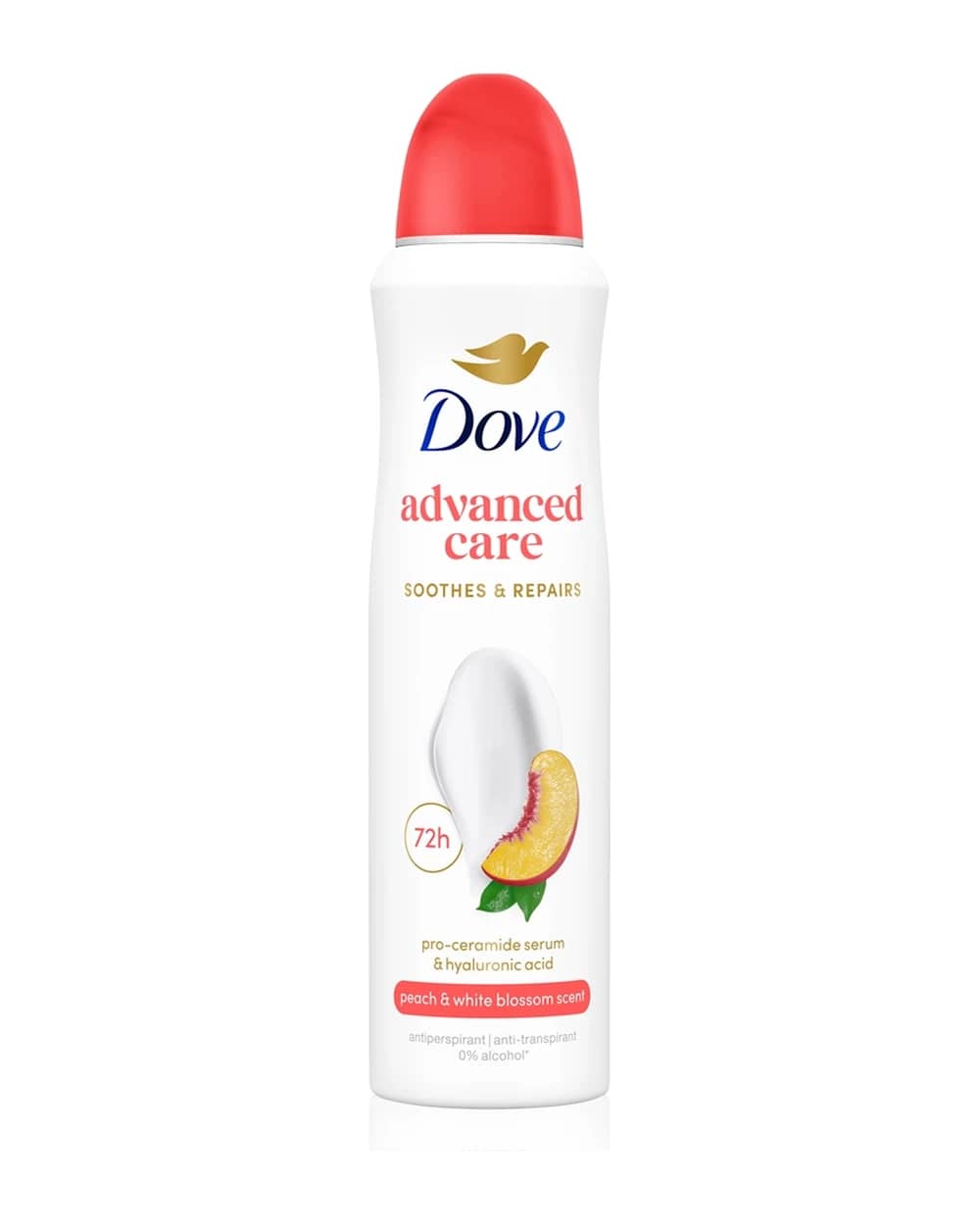 Dove Advanced Care Go Fresh Peach & White Blossom antitraspirante spray