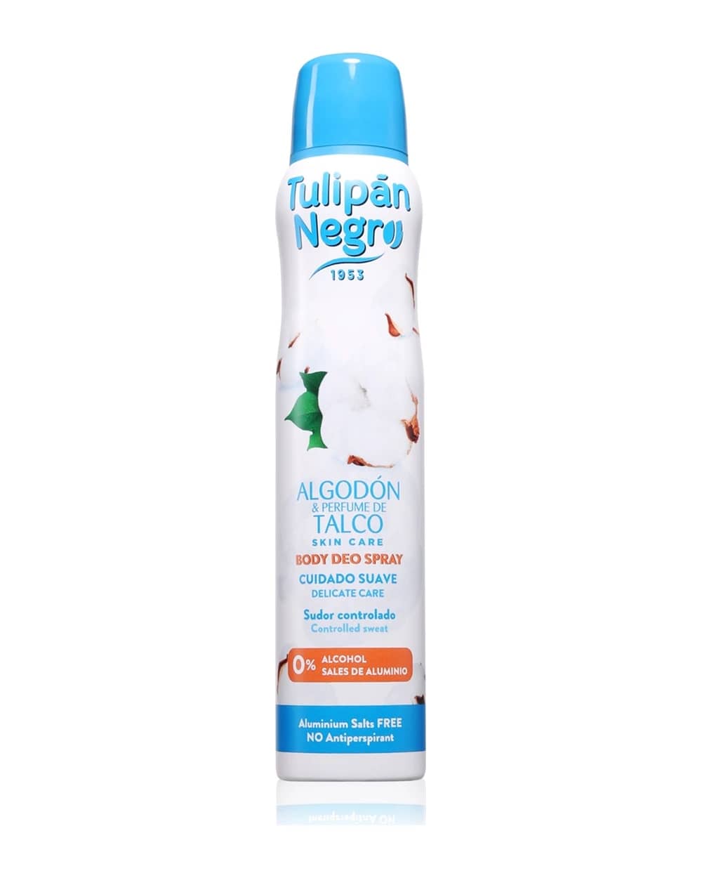 Tulipán Negro Algodon Y Talco deodorante