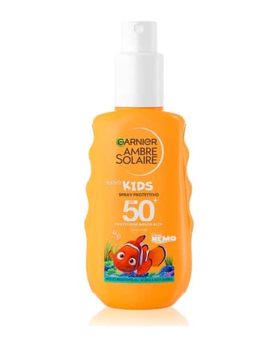 Garnier Ambre Solaire Kids spray protettivo per bambini resistente all'acqua
