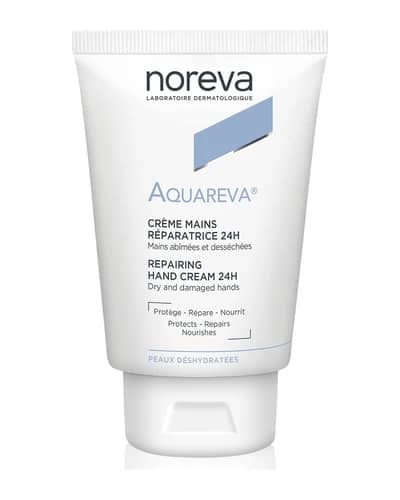 Noreva Aquareva Repairing Hand Cream 24H crema rigenerante mani effetto idratante